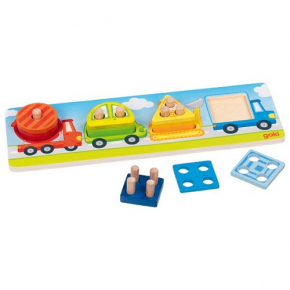 Shape Sorting Game - Vehicles 