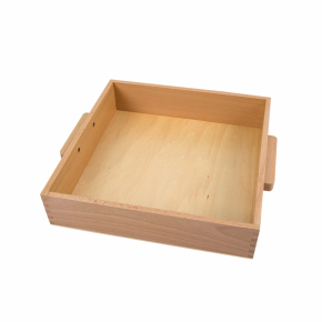 Wooden Tray for 9 Wooden Cubes of 1000