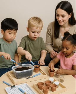 Planting Seeds Activity/Garden Tools for Kids  