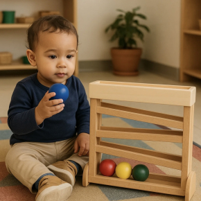 Wooden Ball Tracker 