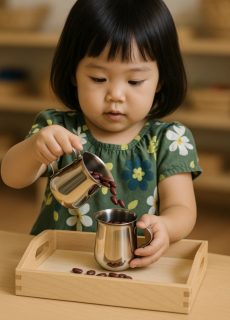 Mini Toddler Practical Life Collection - Montessori Practical Life Materials for Toddlers