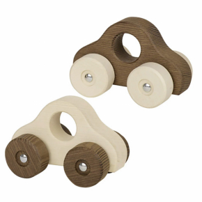 Nature Wooden Racing Cars - Set of 2