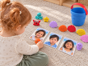 Montessori Ocean Emotions Matching Set with Photo Cards