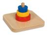 Three Discs on a Vertical Dowel 