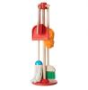 Dust, Sweep & Mop Set with Wooden Stand 