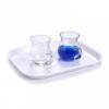 Pouring Water Activities with Two Small Clear Pitchers 