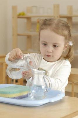 Montessori Materials - 1.07.04 Pouring Water
