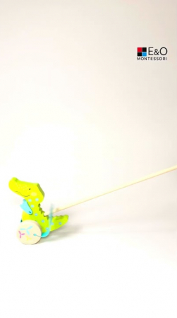 Embedded thumbnail for Push-Along Animal - Crocodile