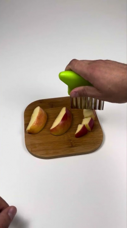 Embedded thumbnail for Montessori Kitchen Tool – Wavy Cutter Knife for Kids
