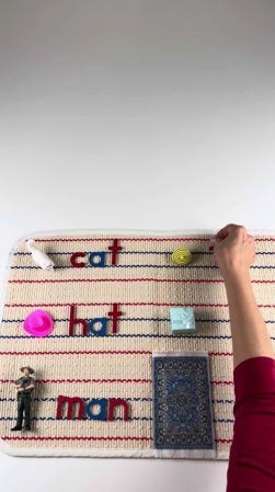 Embedded thumbnail for Small Movable Alphabet - Print Red &amp; Blue 5/10 Count With Box