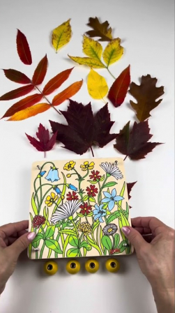 Embedded thumbnail for Fall Collection: Wooden Botanical Leaf & Flower Press